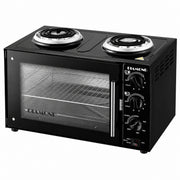 Diamond 28L Electric Oven with Double Hotplates