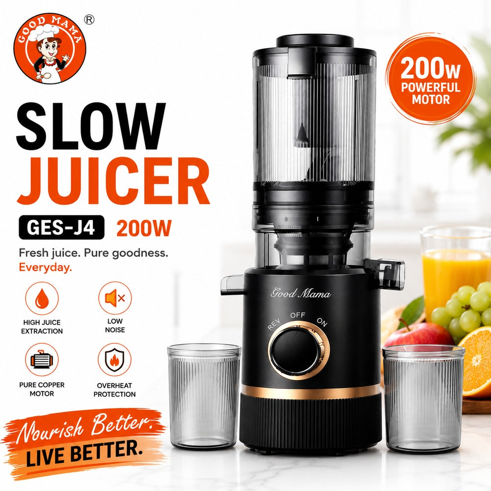 Good Mama GES-J4 200W Electric Slow Juicer