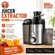 Good Mama GES-J1 Silver Juicer Extractor - 800W