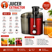 Good Mama GES-J1 Red Juicer Extractor - 800W