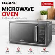 Diamond 23L 900W Digital Microwave Oven