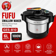 Good Mama GES-B10 6L Fufu Swallow Maker - 1000W