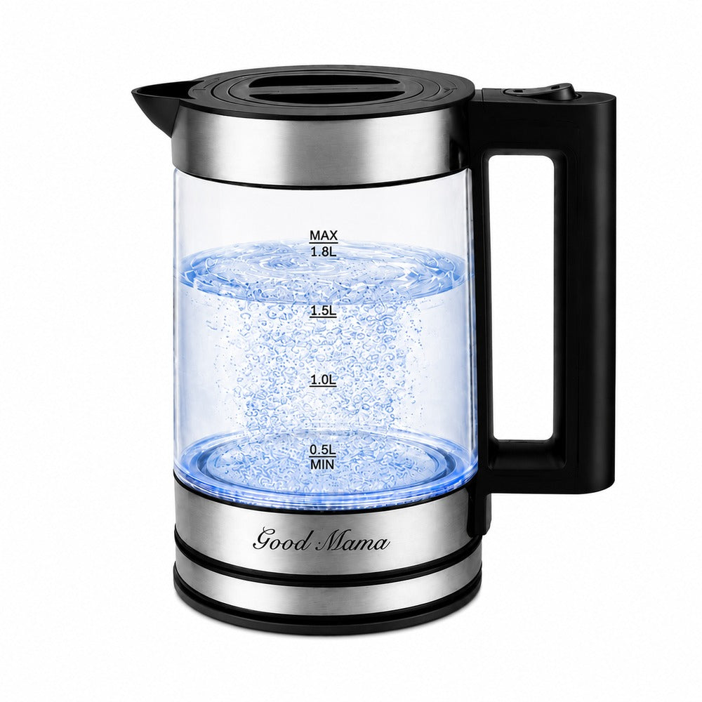 Good Mama GES-K3 1.8L Glass Electric Kettle - 1500W
