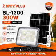MTY Plus SL-1300 300W Solar LED Flood Light