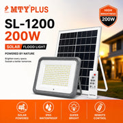 MTY Plus SL-1200 200W Solar LED Flood Light