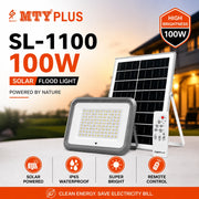 MTY Plus SL-1100 100W Solar LED Flood Light