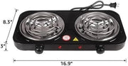 Good Mama GES-D1 2000W Double Electric Hot Plate